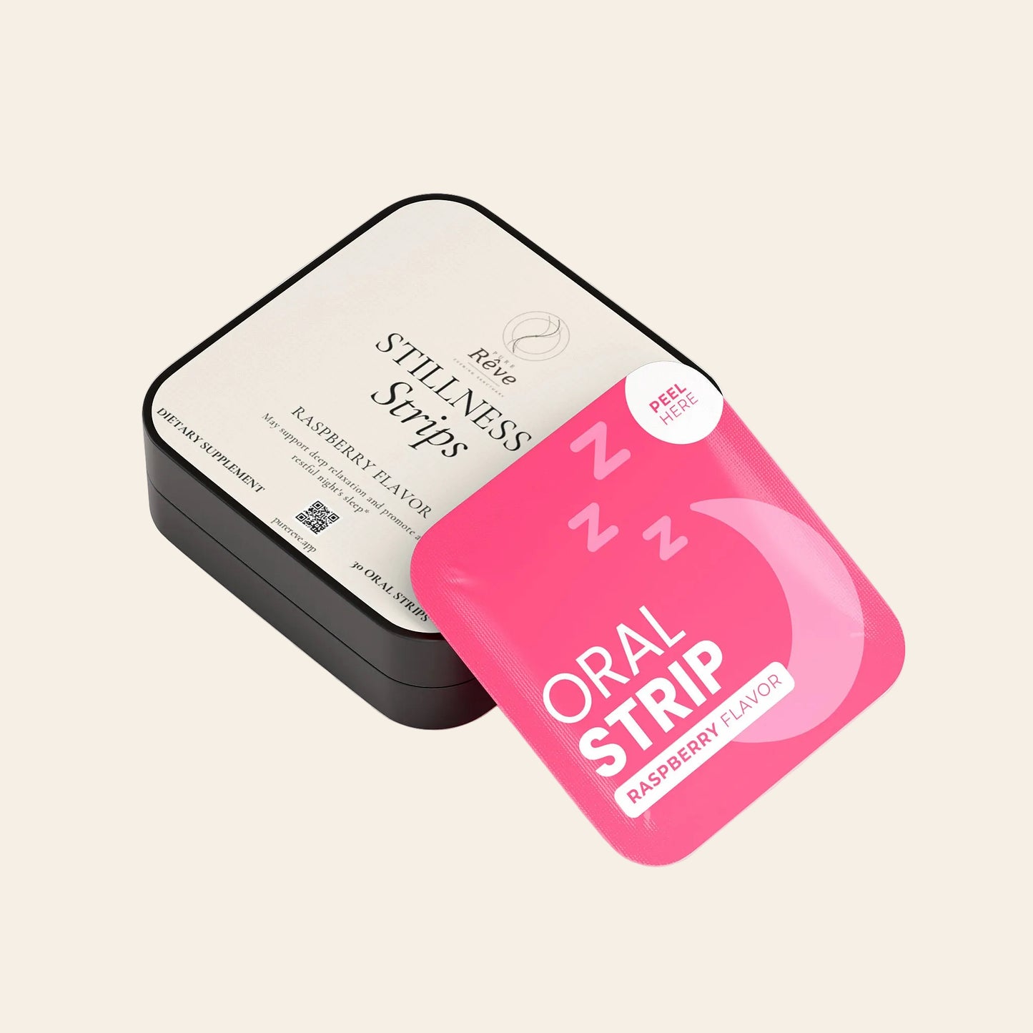 Stillness Strips — Raspberry Flavor