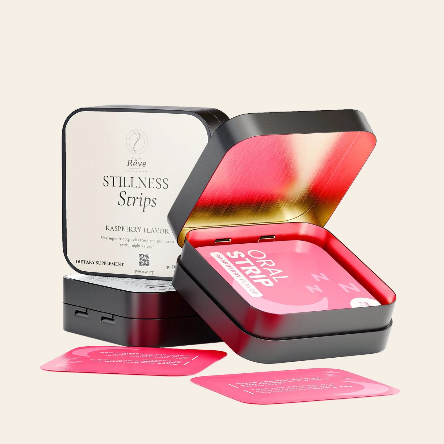 Stillness Strips — Raspberry Flavor
